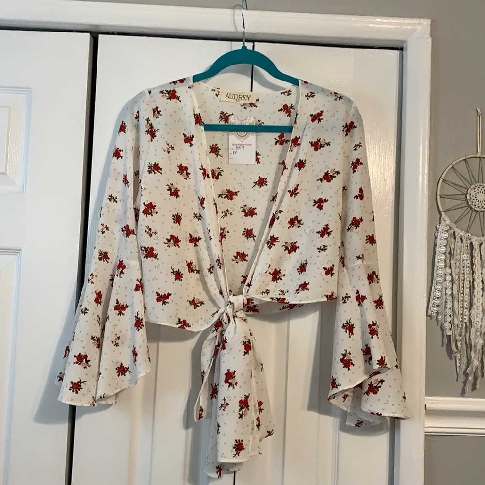 Hazel Boutique Tie Top